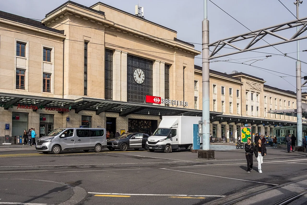 Bahnhof Genève-Cornavin in Genf im Kanton Genf