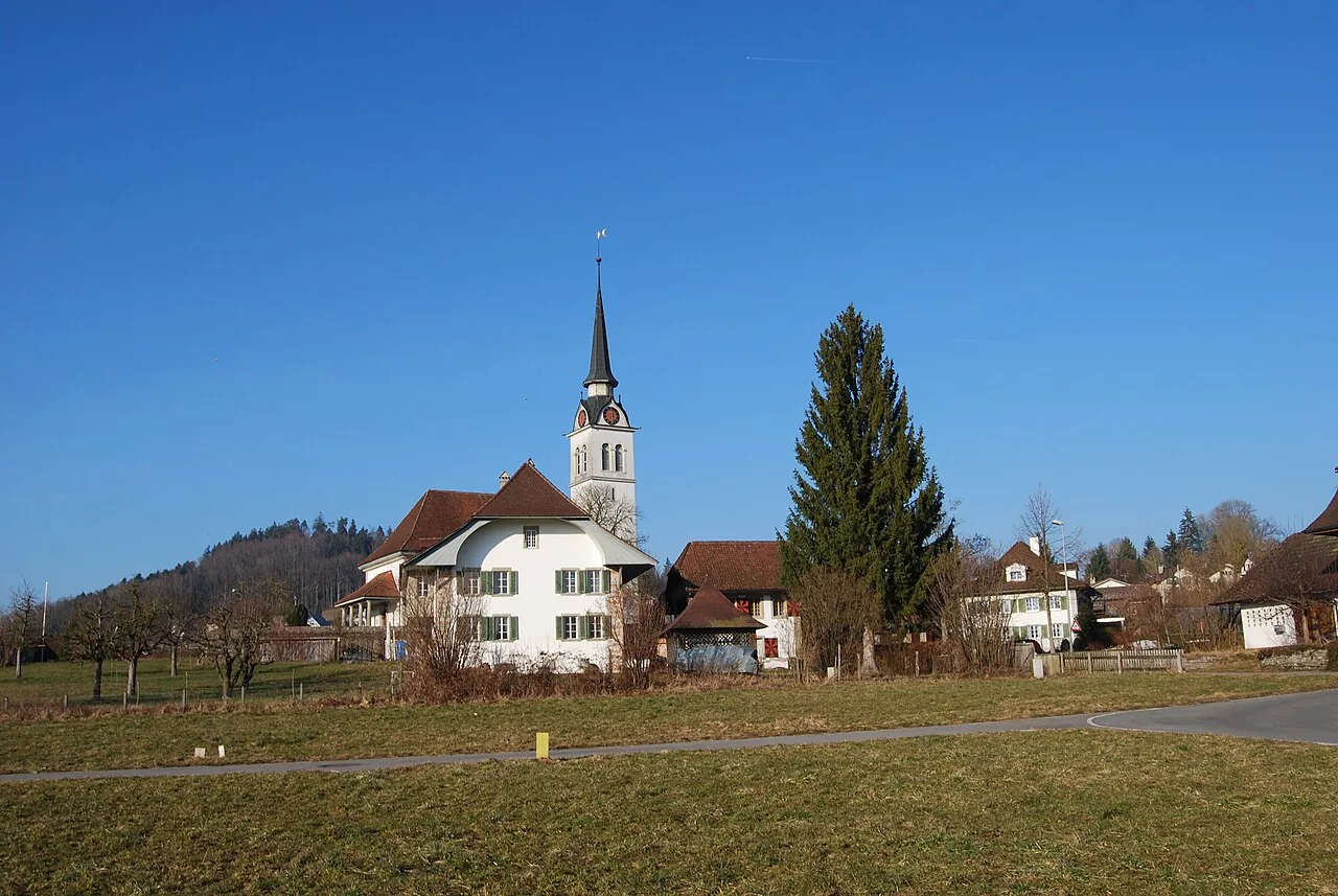 Reformierte Kirche in Madiswil im Kanton Bern
