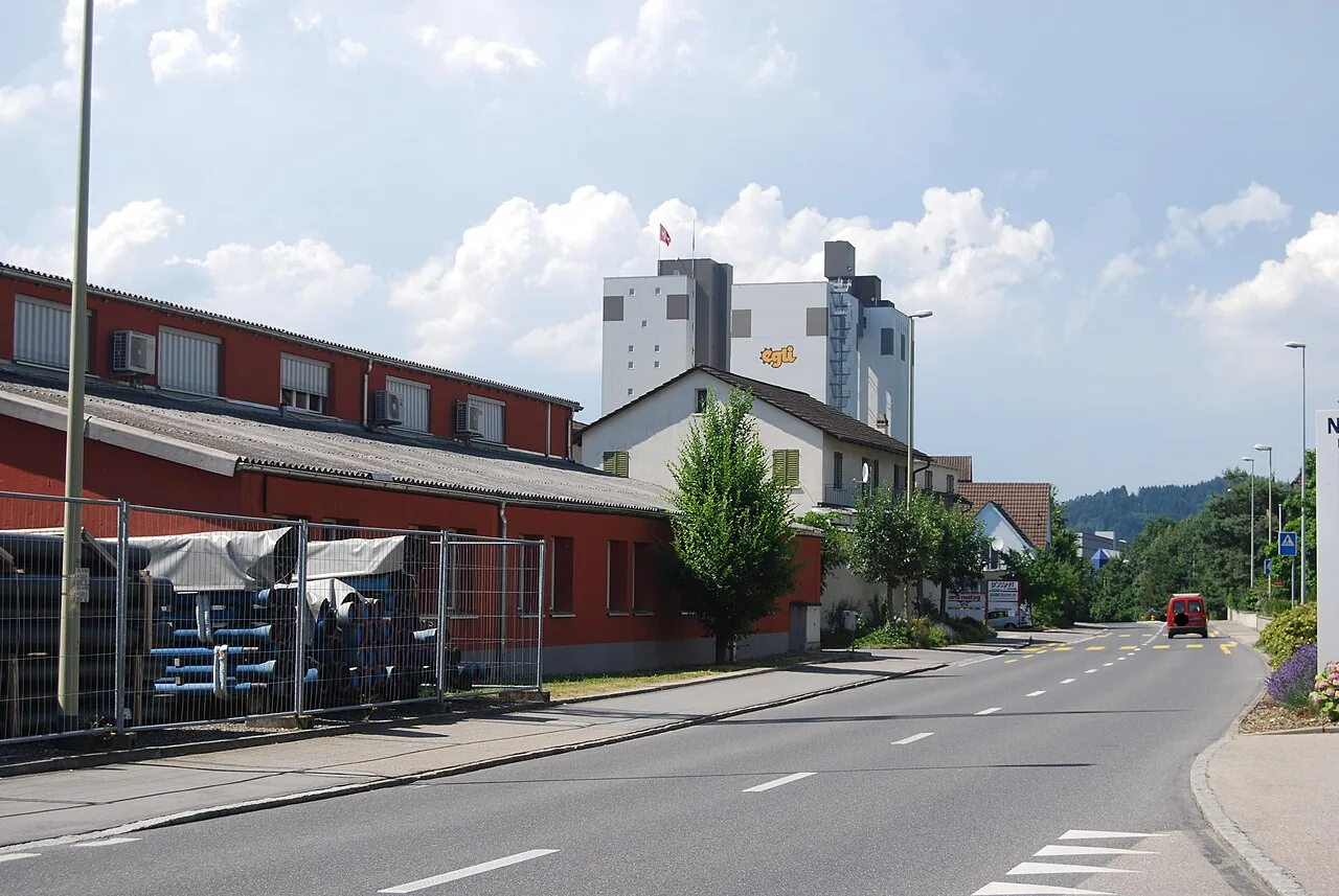 Ortsansicht von Nebikon im Kanton Luzern