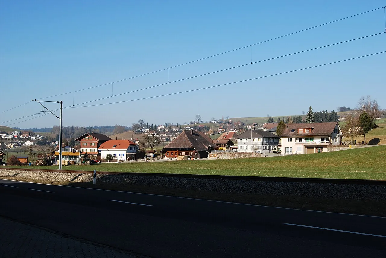 Ortsansicht von Rohrbach BE im Kanton Bern
