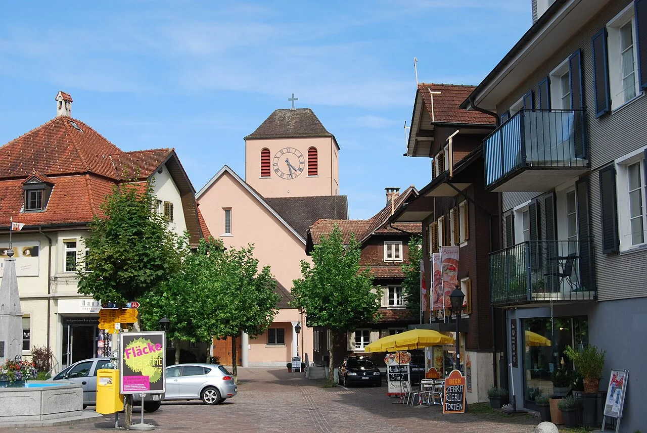 Kirche in Rothenburg LU im Kanton Luzern