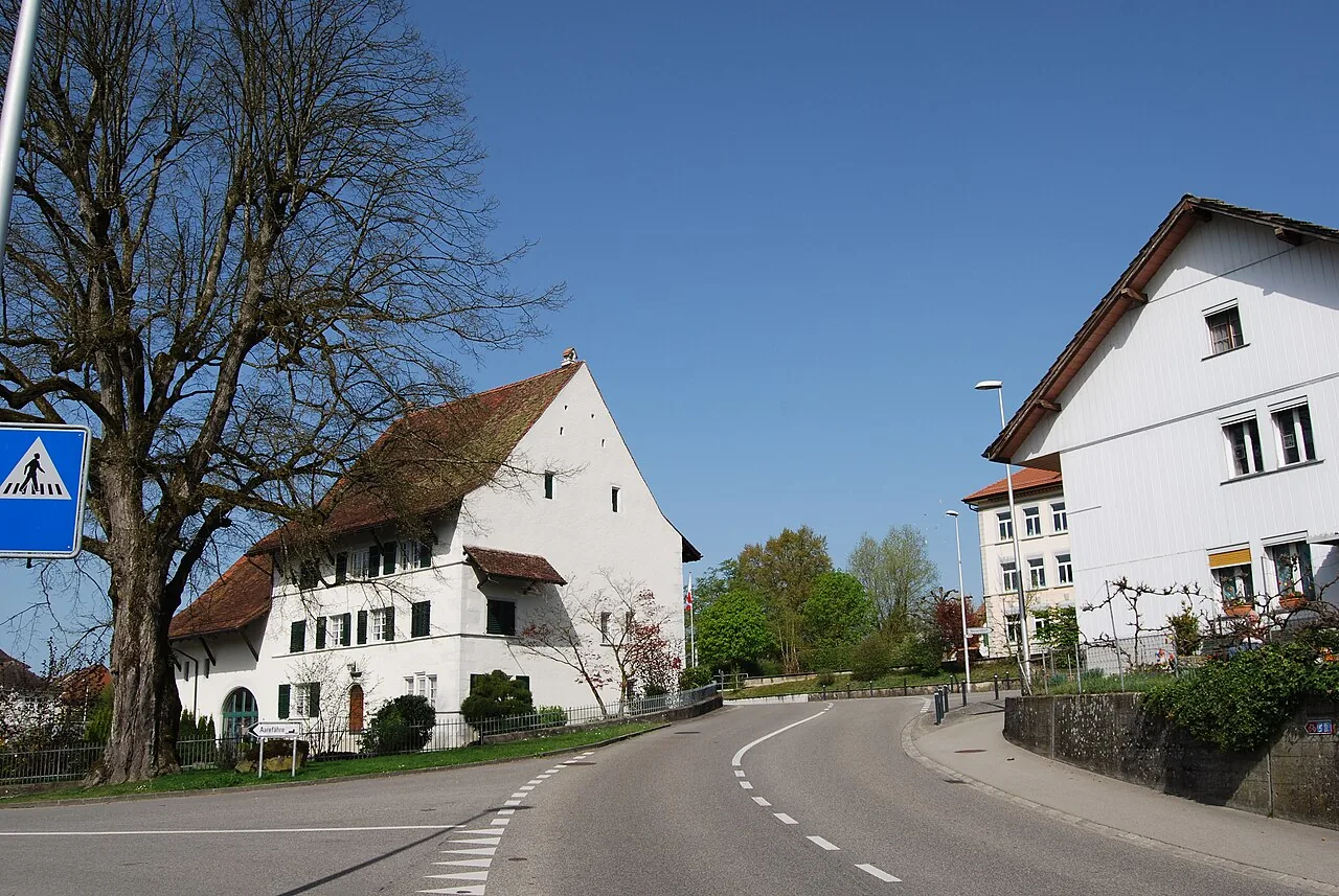 Ortsansicht von Wolfwil im Kanton Solothurn